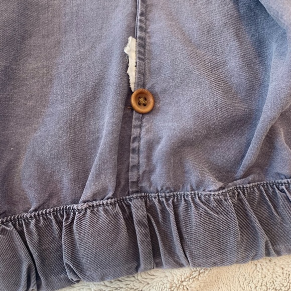 Patagonia Lightweight Dusty Blue Vintage Cotton Jacket - Picture 14 of 16